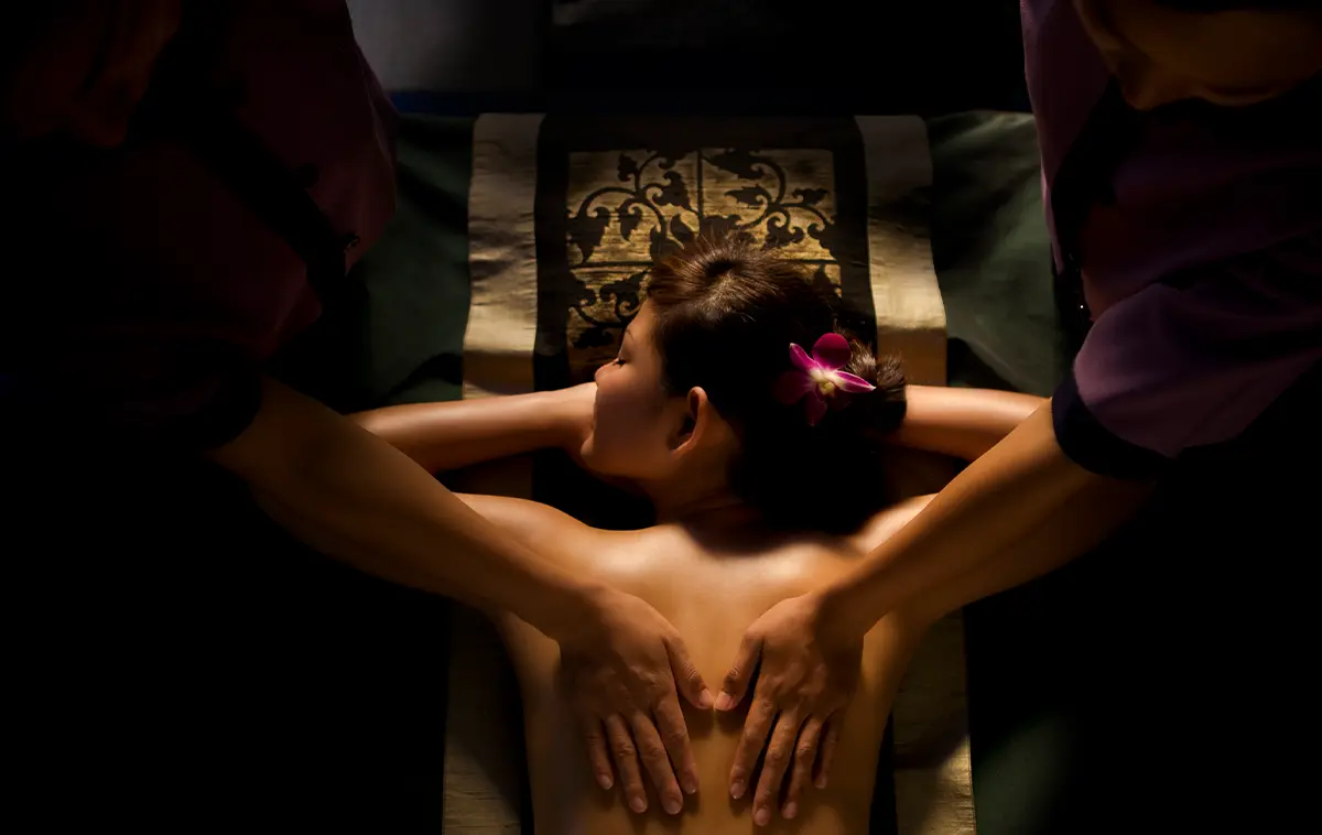 Banyan Tree Spa 헤드 마사지